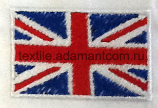 Логотип вышивка Великобритания