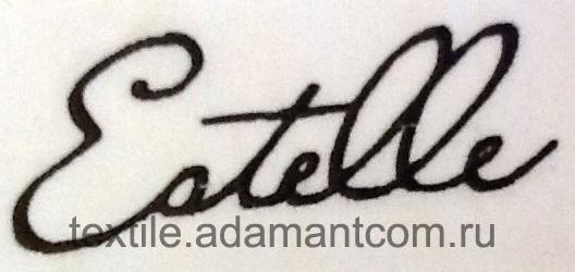 Логотип вышивка Эстелла