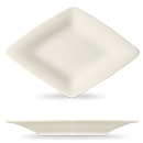 Тарелка ромбическая 21,6 х 14,9 см, серия Raffinesse, BAUSCHER (Германия)