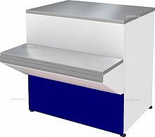 Прилавок расчетно-кассовый неохлаждаемый Илеть NEW (синий)