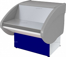 Прилавок расчетно-кассовый неохлаждаемый П2629 Илеть (синий)