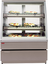 Витрина кондитерская Georgia III 1000 static double glass, gold