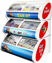 Витрина трехуровневая Ice Pod