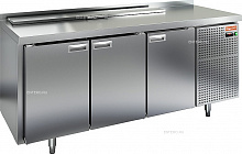 Стол для салатов SL2-111SN (1/6) с крышкой