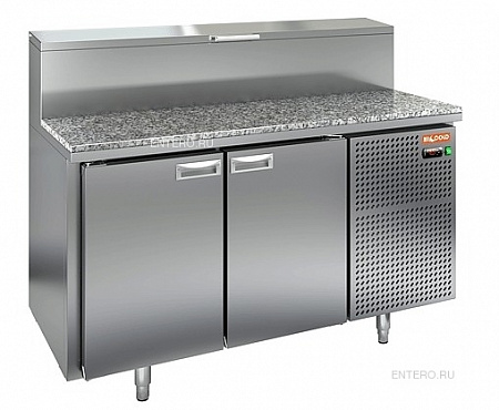 Стол для пиццы PZ1-11/GN (1/3) гранит