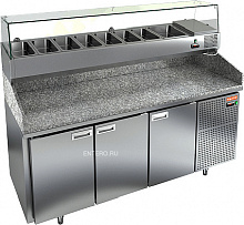 Стол для пиццы PZ3-111/GN (без витрины)