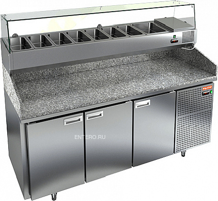 Стол для пиццы PZ3-111/GN (без витрины)