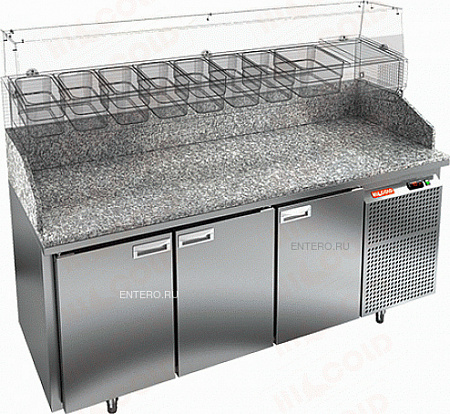 Стол для пиццы PZ4-111GN 6R (без витрины)