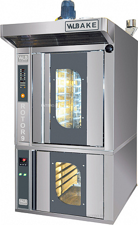Печь ротационная ROTOR 9E + расстойка PF18