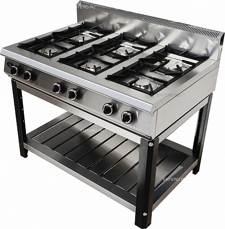 Плита газовая Ф6ЖТЛПГ(п) на подставке