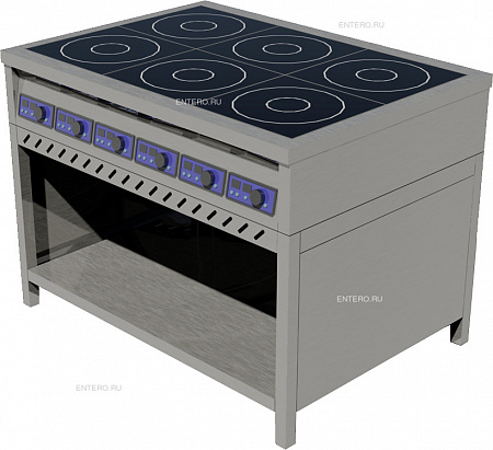 Плита индукционная ПИ-6 закрытая