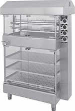 Гриль для кур МК-16.16B (с витриной)