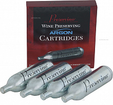 Упаковка из 4-х баллончиков с пищевым газом АРГОН PKARG4