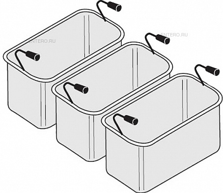 Набор корзин 3х GN 1/3