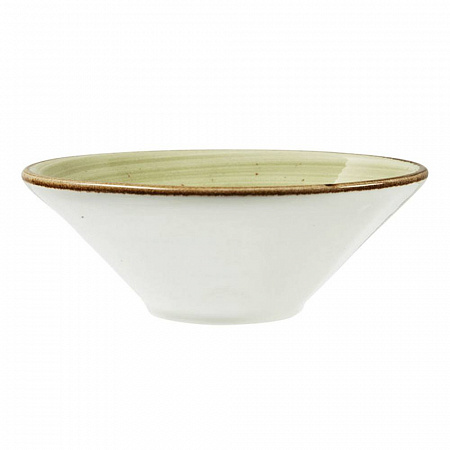 Салатник 20,5 сантиметров конусный зеленый Rustics Jade P