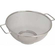 Дуршлаг настольный сито 23см с двумя ручками нержавеющая сталь