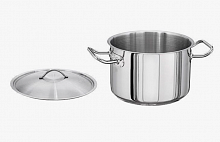 Кастрюля 7,0л 22,5*15см нержавеющая сталь с крышкой Eksi 