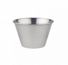 Соусник 70мл 6*4,3см нержавеющая сталь 