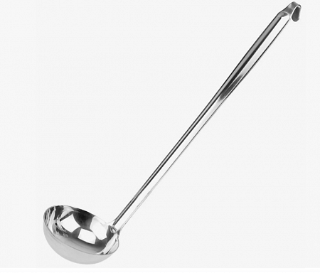 Половник 200мл 9см ручка 33см цельный нержавеющая сталь 