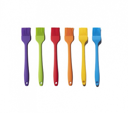 Кисточка кондитерская 2,0см силиконовая цветная