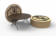 Стол складной D-1800мм H 750мм в аренду