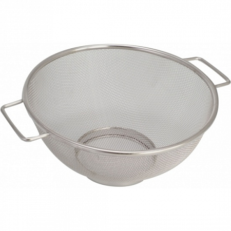 Дуршлаг настольный сито 20см с двумя ручками нержавеющая сталь