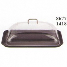 Клоша (крышка) из поликарбоната 51*35,5 см 8702