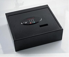 Электронный сейф Iconic, открывается вверх Ш 400 х Г 350 х В 130 мм, черный