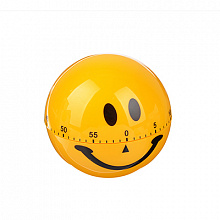 Таймер 7,5*7,5см пластик "Улыбайся" 884-065