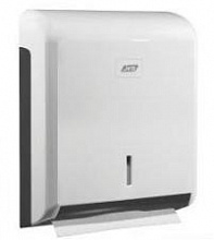 Диспенсер для бумажных полотенец CLEANLINE ZIG-ZAG 400-600 полотенец, серый металлик