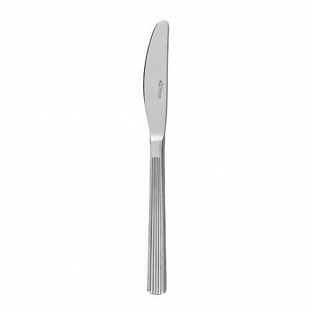 Нож столовый квадратная ручка с отводами 19,3см 2мм Тонер