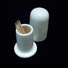 Стаканчик для зубочисток с крышкой 99004055