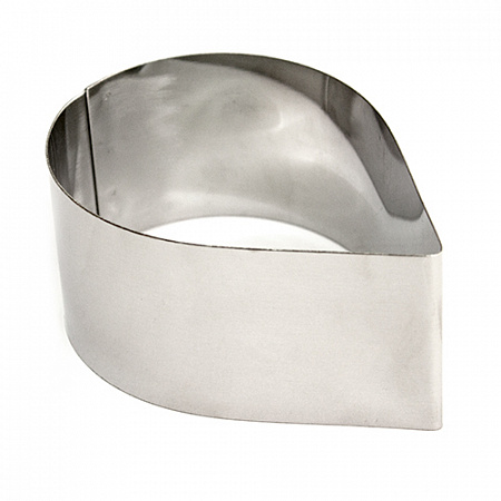 Форма КАПЛЯ для выкладки 80*60/50 нержавеющая сталь