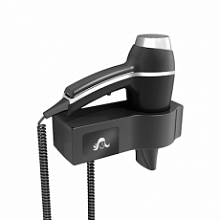 ALTEO 1800ВТ, черный/хром, сенсорный датчик, 6 режимов, мешок