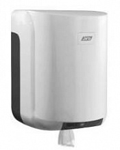 Рулонный диспенсер для бумажных полотенец CLEANLINE Devidoir, 450 полотенец, серый металлик