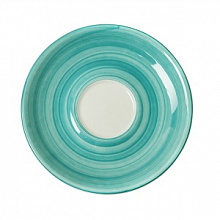Блюдце 15 сантиметров лазурь Madison Blue Mint Petyе