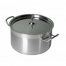 Кастрюля 2,0л 19*8см нержавеющая сталь с крышкой