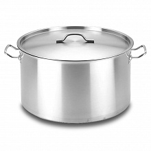 Кастрюля 8,8л 25*18см нержавеющая сталь с крышкой Indocor 11240