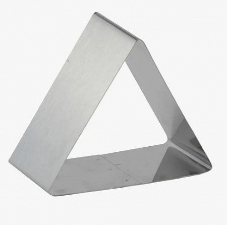 Форма ТРЕУГОЛЬНИК 80*60мм нержавеющая сталь