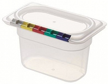 Гастроемкость 1/9 100мм полипропилен прозрачный Рестола 422102501