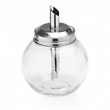 Сахарница с дозатором круглая 240г 388 стекло