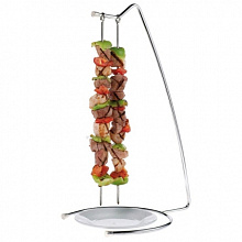 Держатель для шампуров до 40см 22*46см нержавеющая сталь