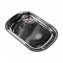 Блюдо прямоугольное 35*25см нержавеющая сталь ЛЮКС
