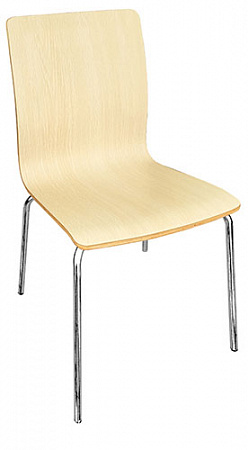 Стул на металлокаркасе полированный