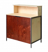 Модуль стойки «Loft Style» с гостевой столешницей 1000 мм