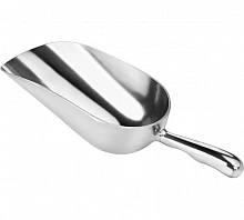 Совок для сыпучих продуктов 24см нержавеющая сталь 