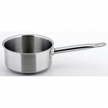 Ковш 2,8л 22*8см нержавеющая сталь с крышкой