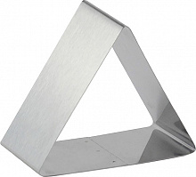 Форма ТРЕУГОЛЬНИК 80*50мм нержавеющая сталь