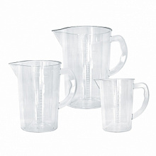 Кувшин мерный 3,0 л. прозрачный поликарбонат (JW-604C)
