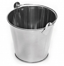 Ведерко для льда 1,0л 13,4см h12см нержавеющая сталь 